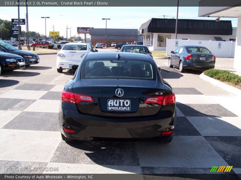 Crystal Black Pearl / Ebony 2013 Acura ILX 2.0L Premium