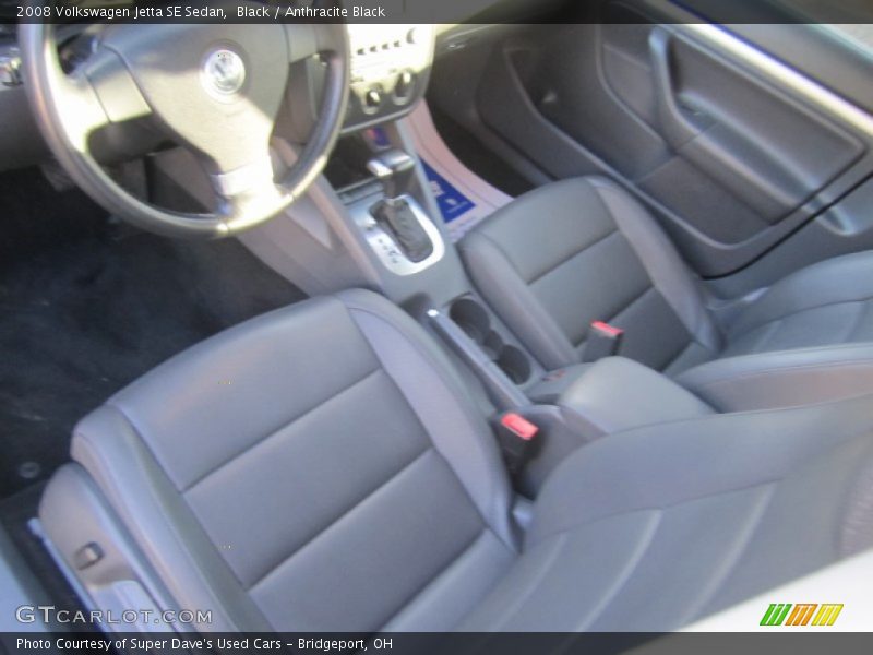 Black / Anthracite Black 2008 Volkswagen Jetta SE Sedan