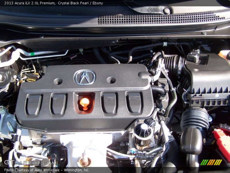 Crystal Black Pearl / Ebony 2013 Acura ILX 2.0L Premium