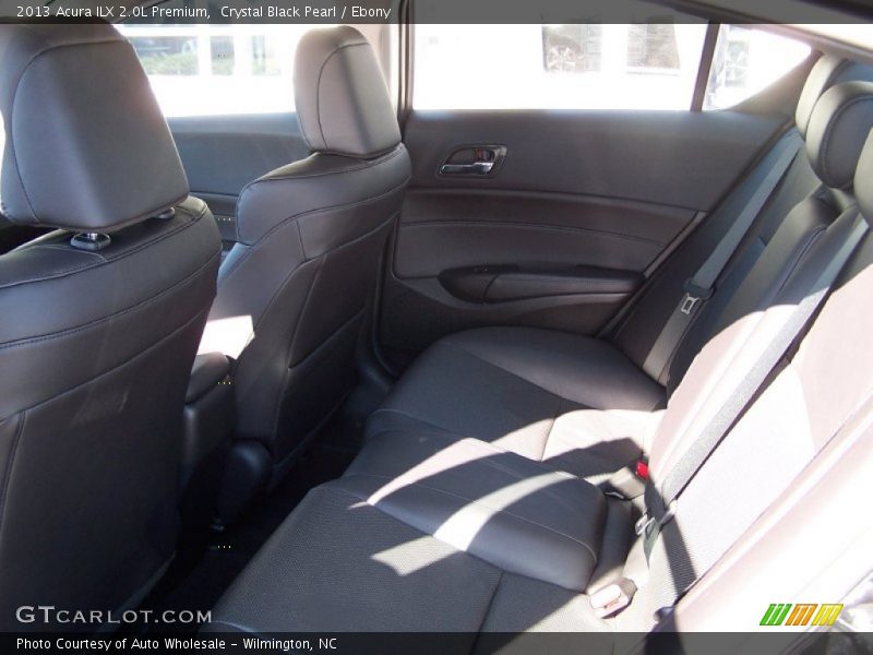 Crystal Black Pearl / Ebony 2013 Acura ILX 2.0L Premium