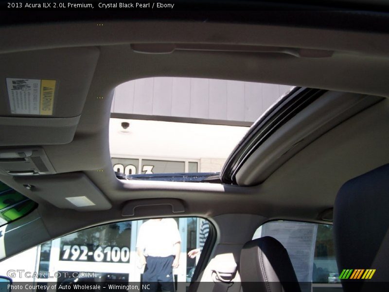 Crystal Black Pearl / Ebony 2013 Acura ILX 2.0L Premium