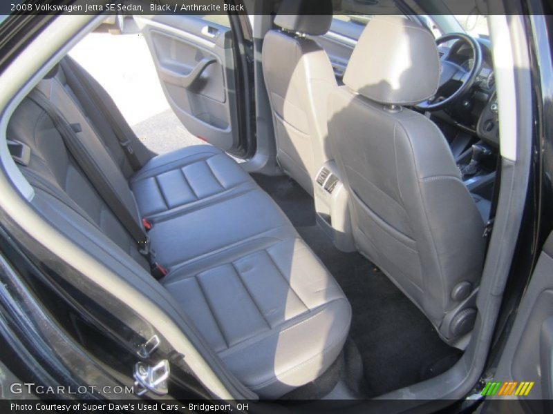 Black / Anthracite Black 2008 Volkswagen Jetta SE Sedan