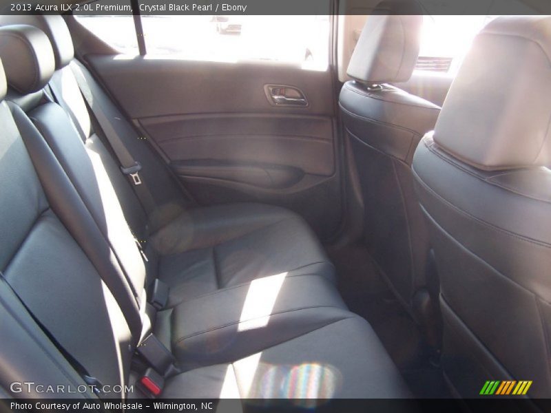 Crystal Black Pearl / Ebony 2013 Acura ILX 2.0L Premium