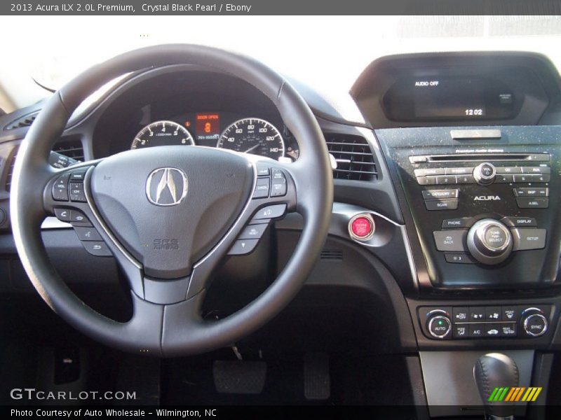 Crystal Black Pearl / Ebony 2013 Acura ILX 2.0L Premium