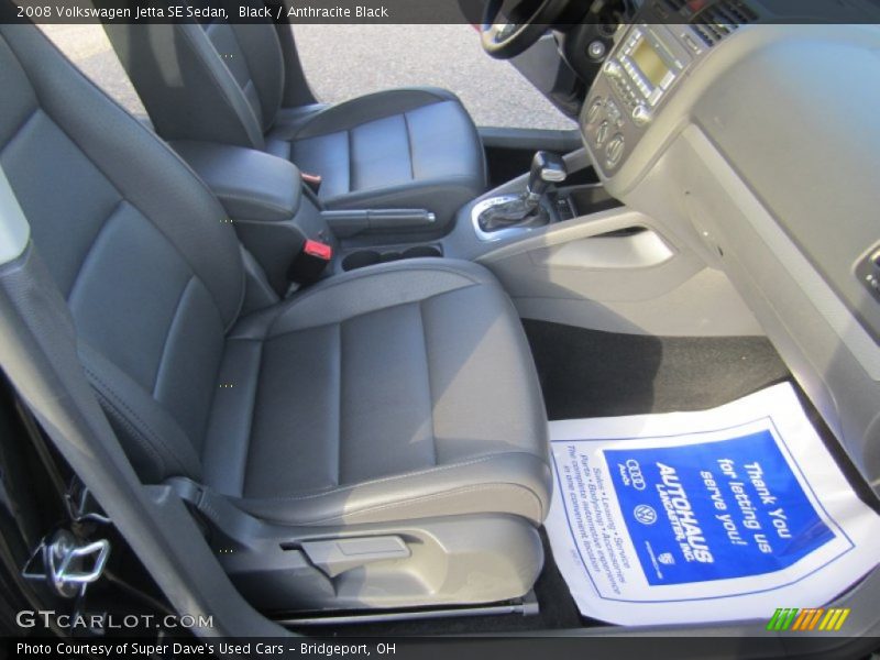 Black / Anthracite Black 2008 Volkswagen Jetta SE Sedan