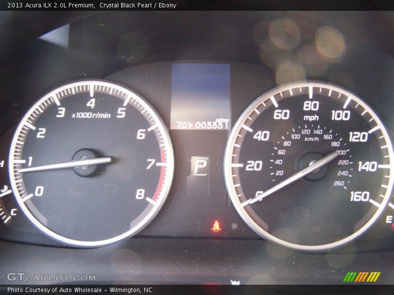 Crystal Black Pearl / Ebony 2013 Acura ILX 2.0L Premium