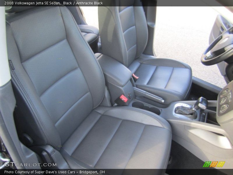 Black / Anthracite Black 2008 Volkswagen Jetta SE Sedan