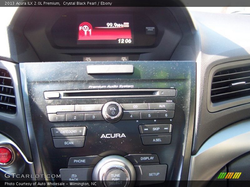 Crystal Black Pearl / Ebony 2013 Acura ILX 2.0L Premium