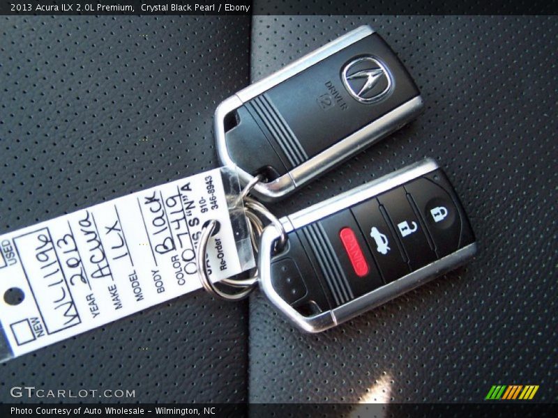 Crystal Black Pearl / Ebony 2013 Acura ILX 2.0L Premium
