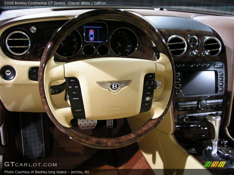Glacier White / Saffron 2008 Bentley Continental GT Speed
