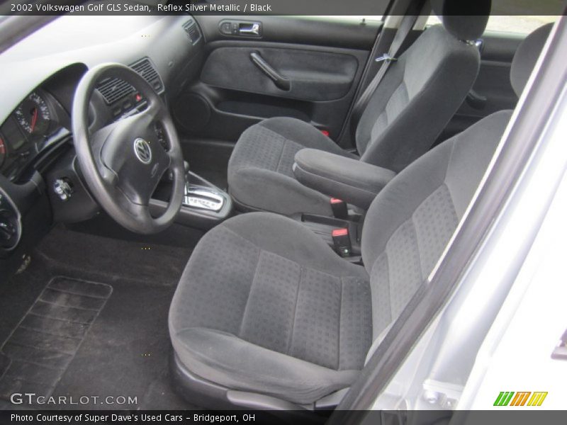  2002 Golf GLS Sedan Black Interior