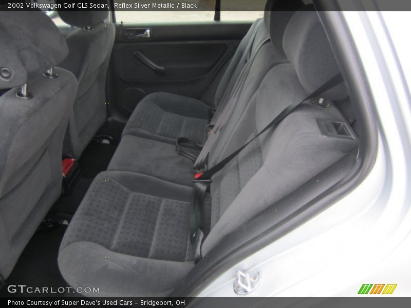 Rear Seat of 2002 Golf GLS Sedan