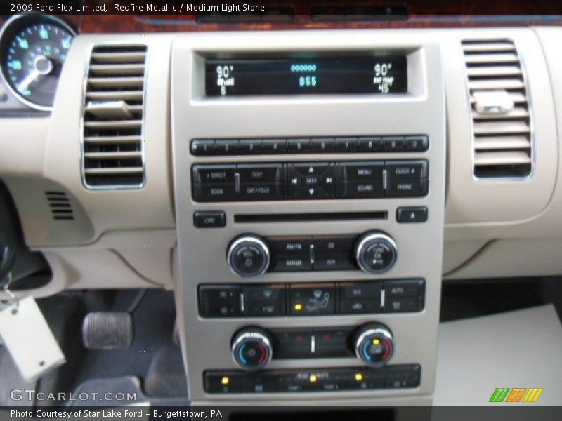 Redfire Metallic / Medium Light Stone 2009 Ford Flex Limited