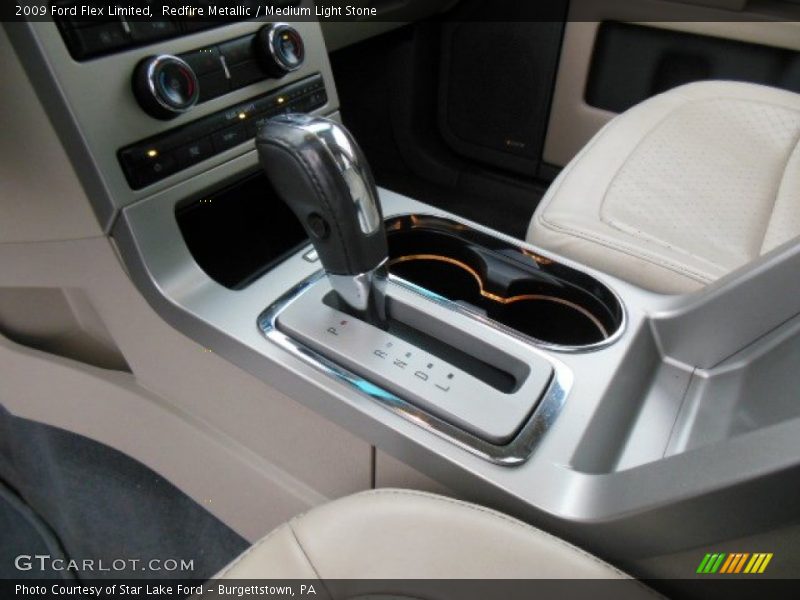 Redfire Metallic / Medium Light Stone 2009 Ford Flex Limited