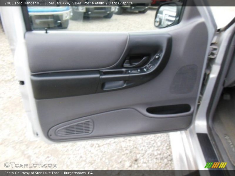 Silver Frost Metallic / Dark Graphite 2001 Ford Ranger XLT SuperCab 4x4