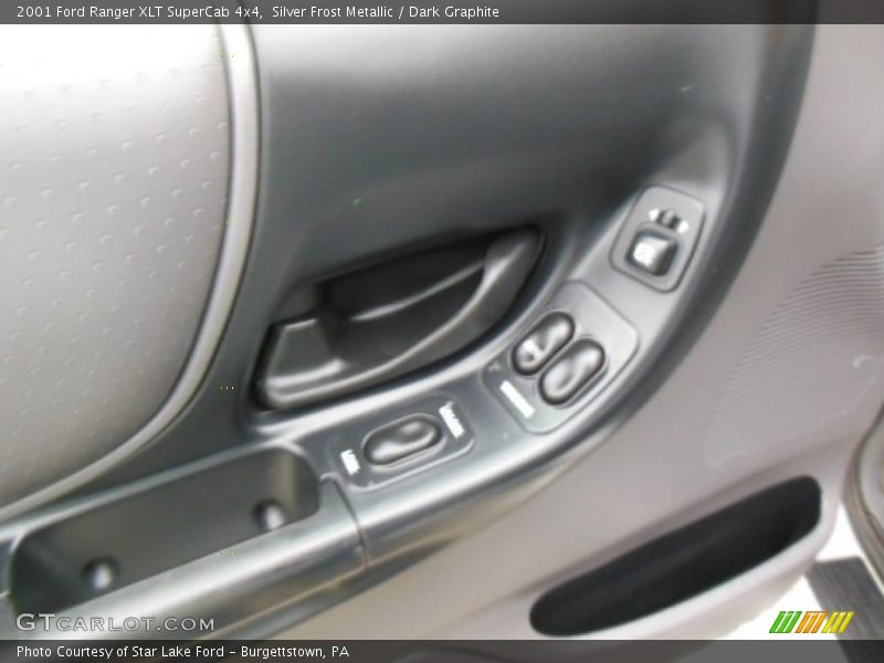 Silver Frost Metallic / Dark Graphite 2001 Ford Ranger XLT SuperCab 4x4