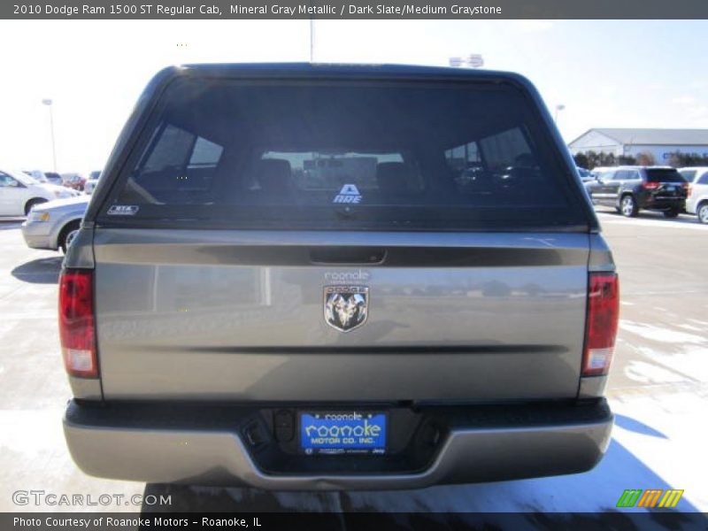 Mineral Gray Metallic / Dark Slate/Medium Graystone 2010 Dodge Ram 1500 ST Regular Cab