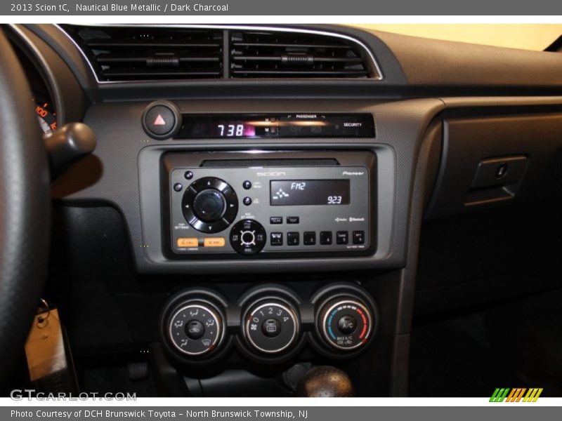 Nautical Blue Metallic / Dark Charcoal 2013 Scion tC