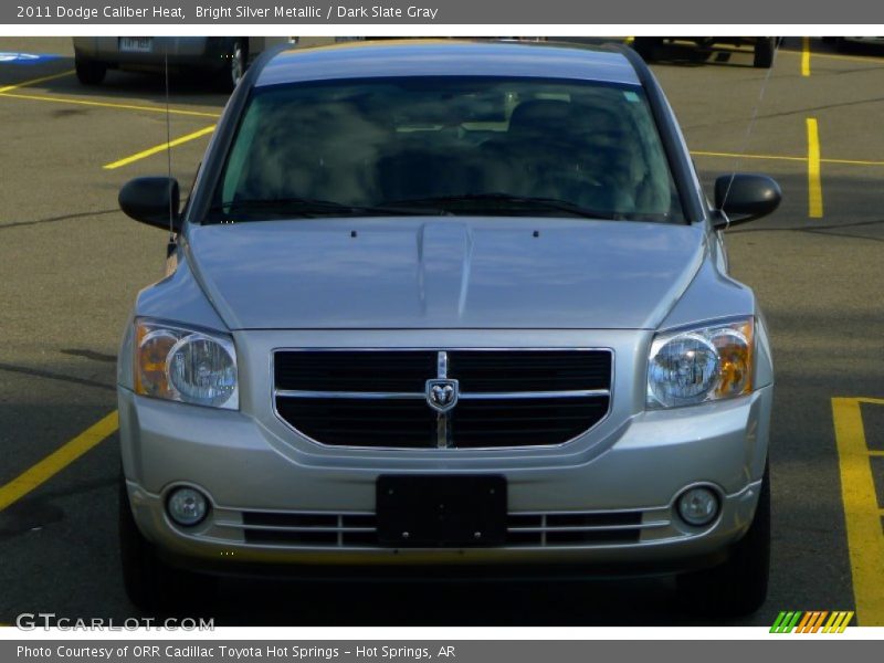 Bright Silver Metallic / Dark Slate Gray 2011 Dodge Caliber Heat