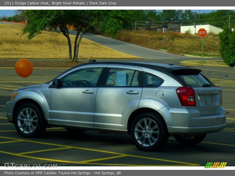 Bright Silver Metallic / Dark Slate Gray 2011 Dodge Caliber Heat