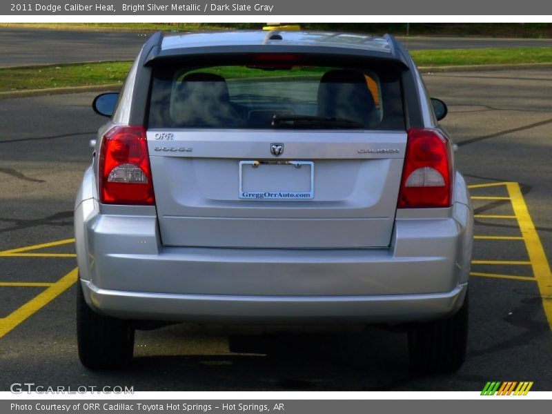 Bright Silver Metallic / Dark Slate Gray 2011 Dodge Caliber Heat