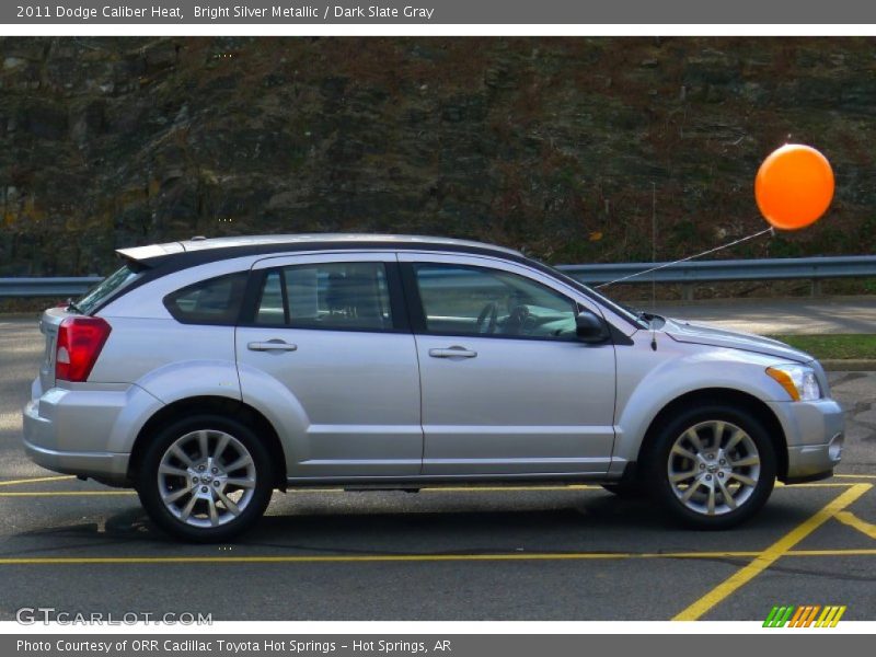 Bright Silver Metallic / Dark Slate Gray 2011 Dodge Caliber Heat