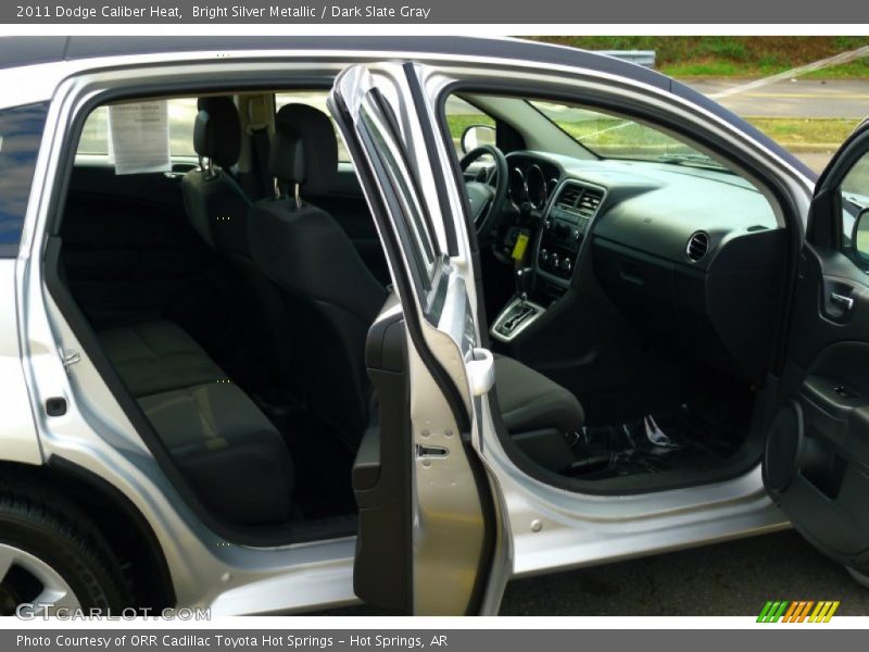 Bright Silver Metallic / Dark Slate Gray 2011 Dodge Caliber Heat