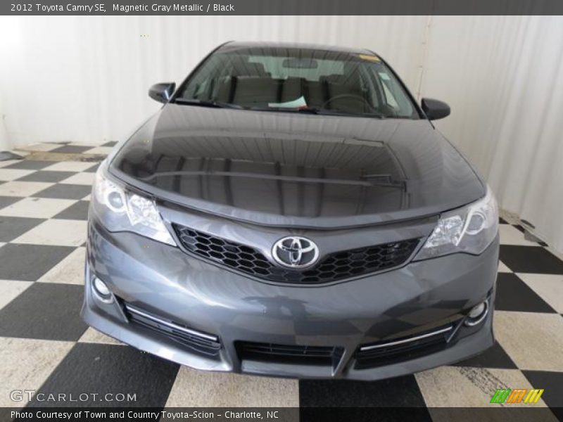 Magnetic Gray Metallic / Black 2012 Toyota Camry SE