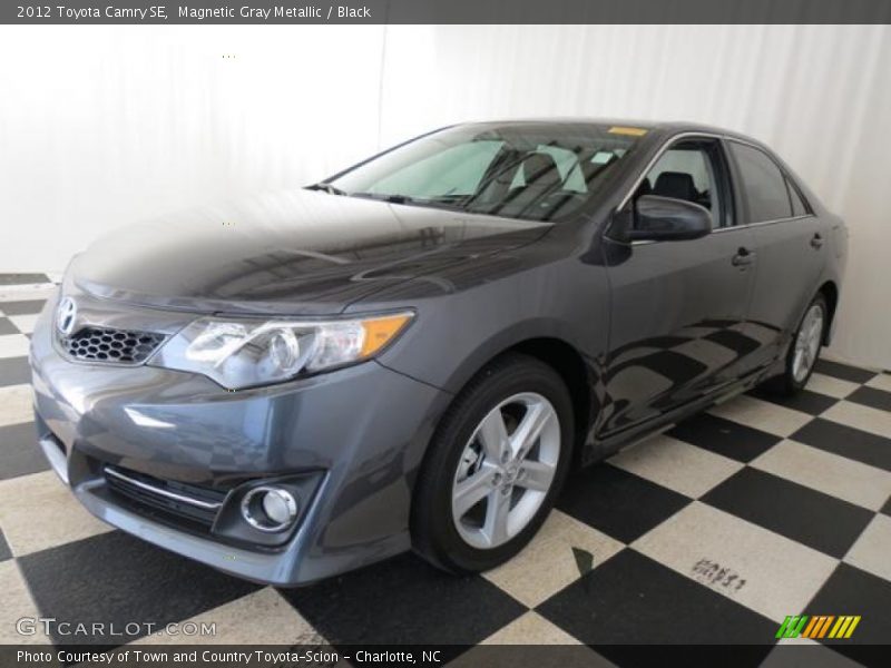 Magnetic Gray Metallic / Black 2012 Toyota Camry SE