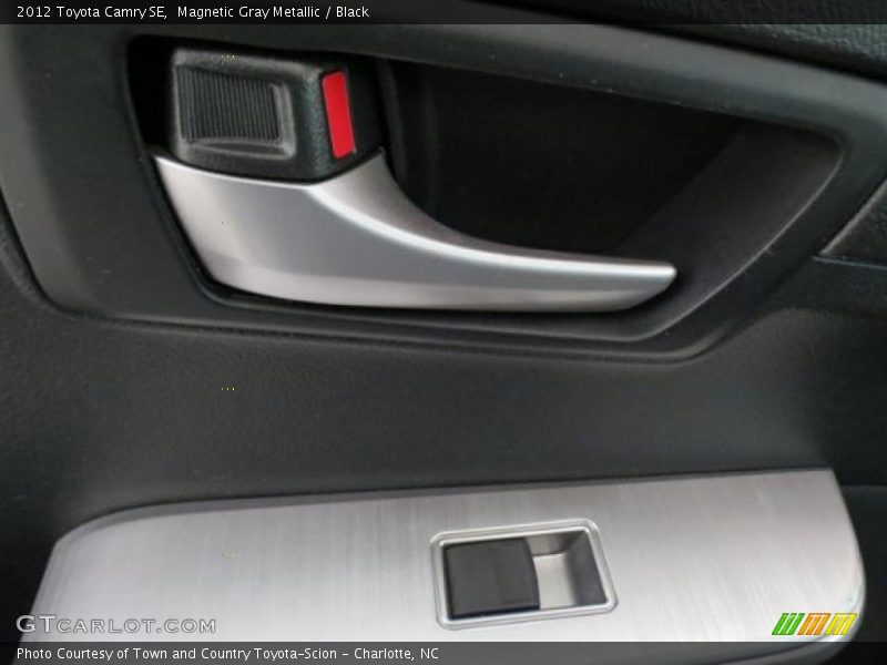 Magnetic Gray Metallic / Black 2012 Toyota Camry SE