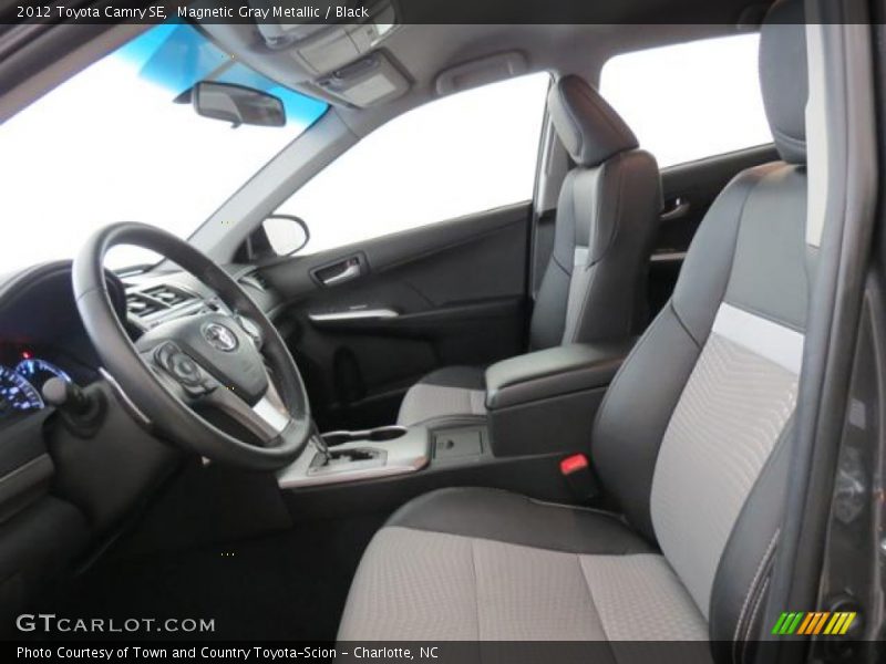 Magnetic Gray Metallic / Black 2012 Toyota Camry SE