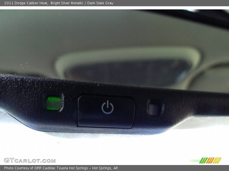 Bright Silver Metallic / Dark Slate Gray 2011 Dodge Caliber Heat