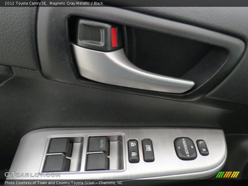 Magnetic Gray Metallic / Black 2012 Toyota Camry SE
