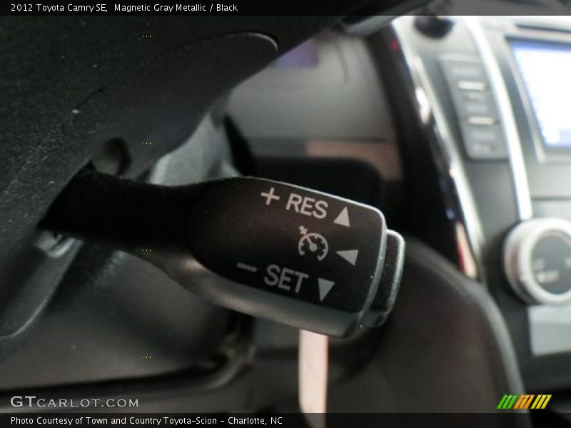 Magnetic Gray Metallic / Black 2012 Toyota Camry SE