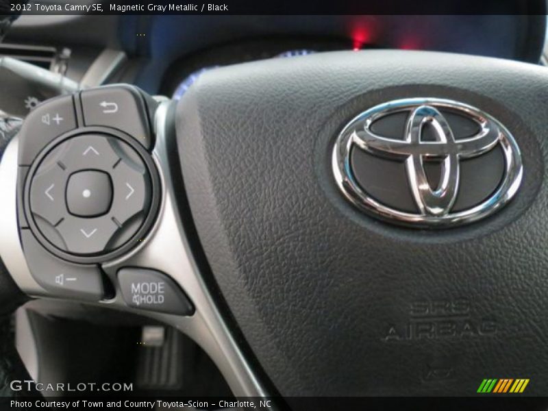 Magnetic Gray Metallic / Black 2012 Toyota Camry SE