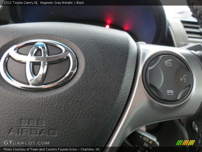 Magnetic Gray Metallic / Black 2012 Toyota Camry SE