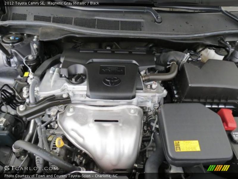 Magnetic Gray Metallic / Black 2012 Toyota Camry SE
