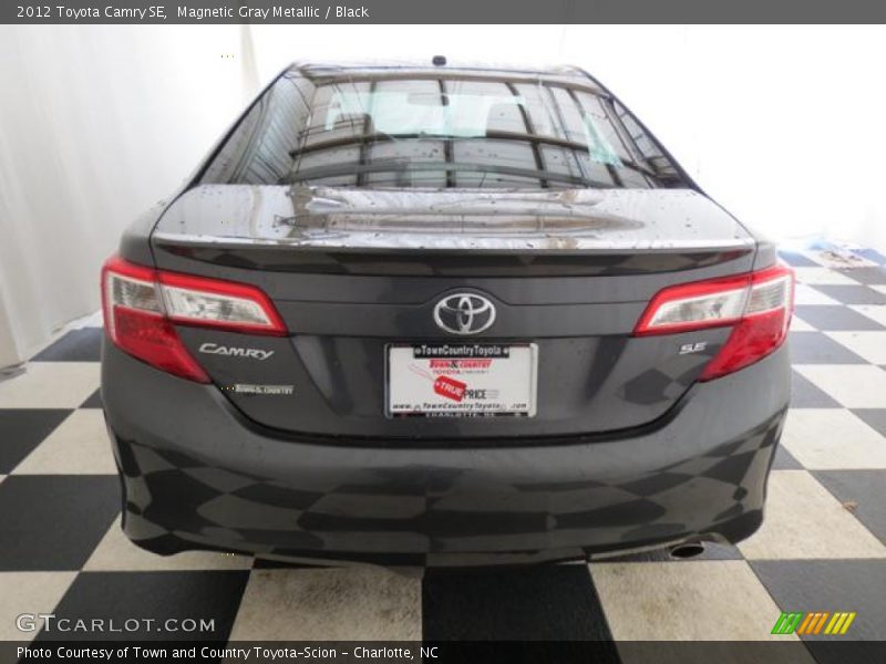 Magnetic Gray Metallic / Black 2012 Toyota Camry SE