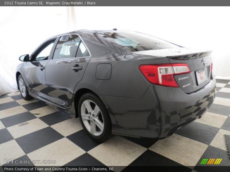 Magnetic Gray Metallic / Black 2012 Toyota Camry SE
