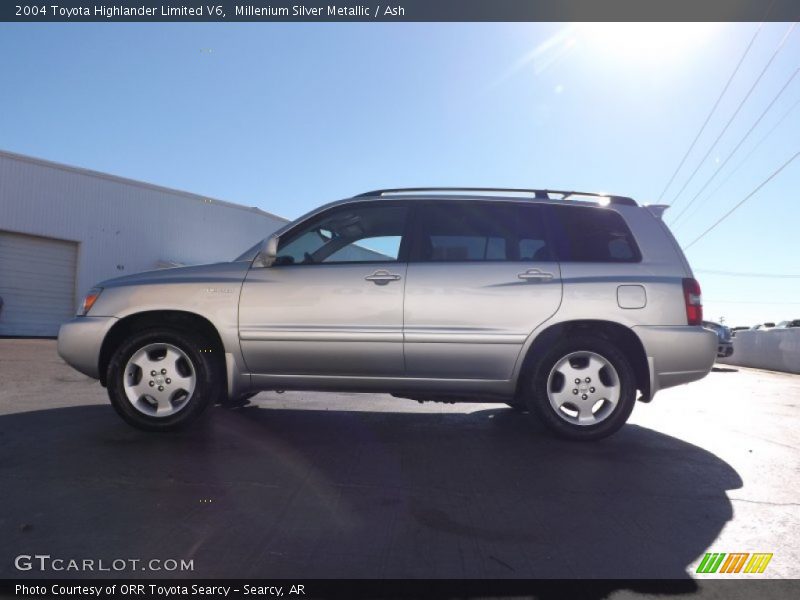 Millenium Silver Metallic / Ash 2004 Toyota Highlander Limited V6