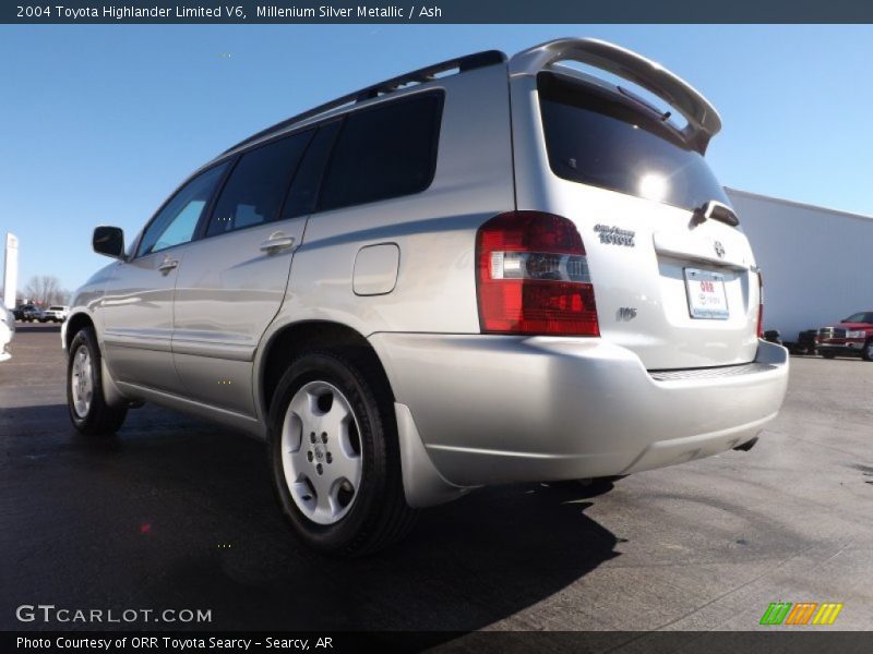 Millenium Silver Metallic / Ash 2004 Toyota Highlander Limited V6