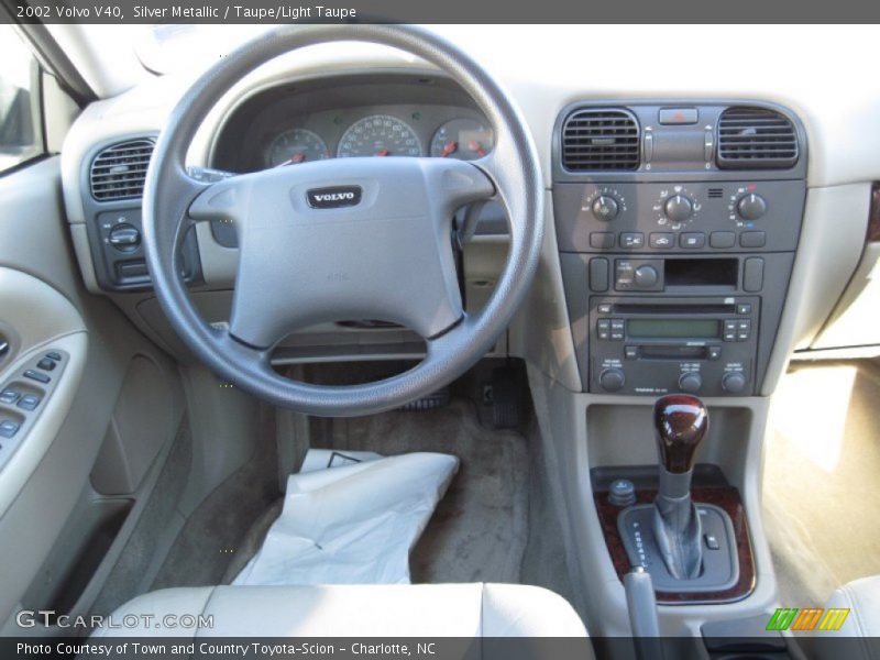 Dashboard of 2002 V40 