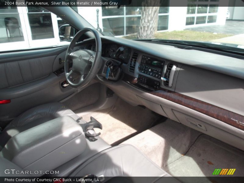 Silver Blue Ice Metallic / Medium Gray 2004 Buick Park Avenue