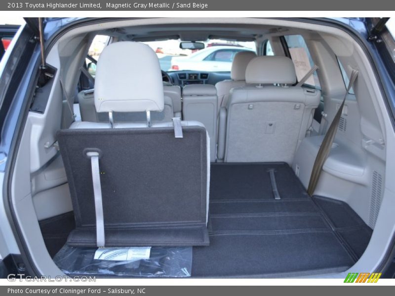 Magnetic Gray Metallic / Sand Beige 2013 Toyota Highlander Limited