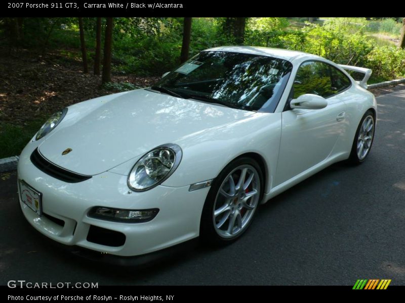 Carrara White / Black w/Alcantara 2007 Porsche 911 GT3