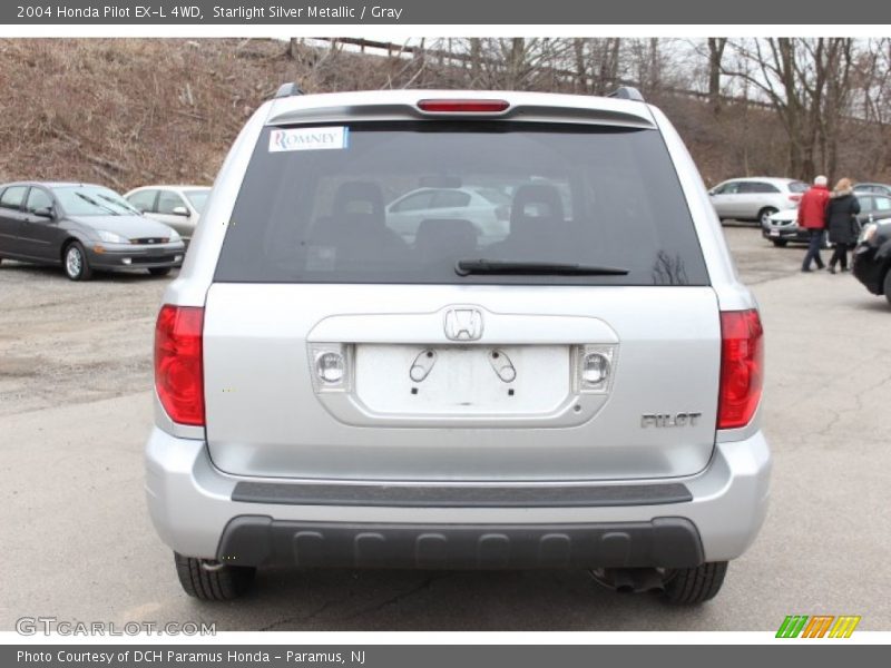 Starlight Silver Metallic / Gray 2004 Honda Pilot EX-L 4WD