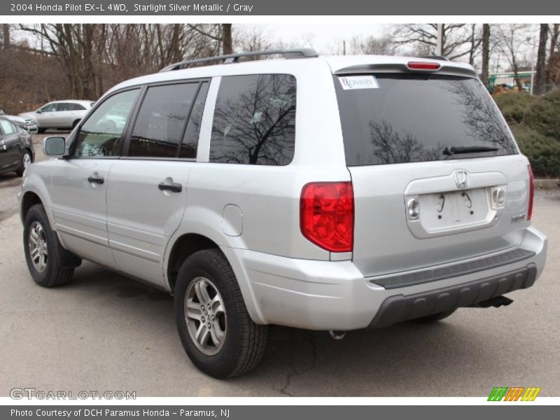 Starlight Silver Metallic / Gray 2004 Honda Pilot EX-L 4WD