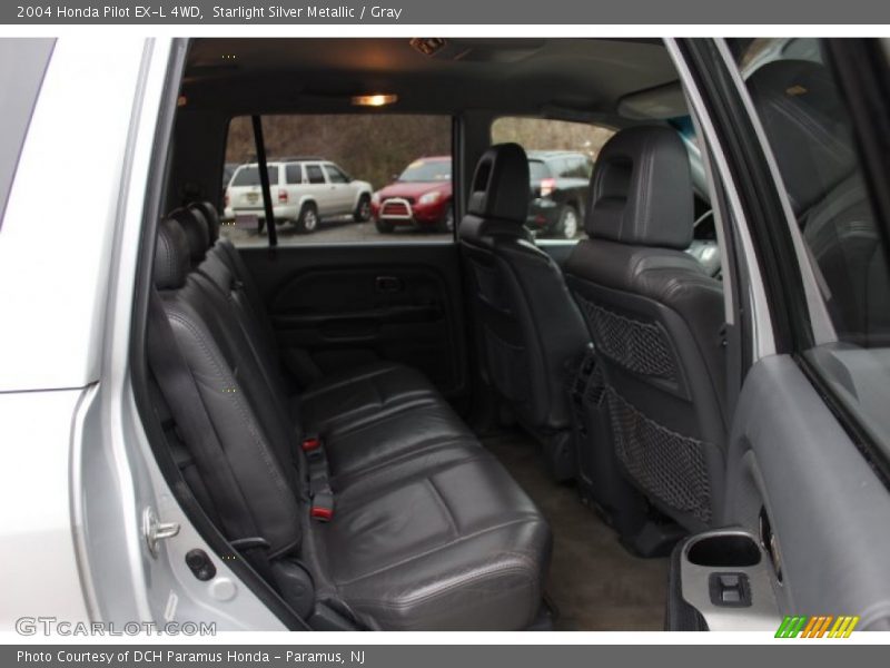 Starlight Silver Metallic / Gray 2004 Honda Pilot EX-L 4WD