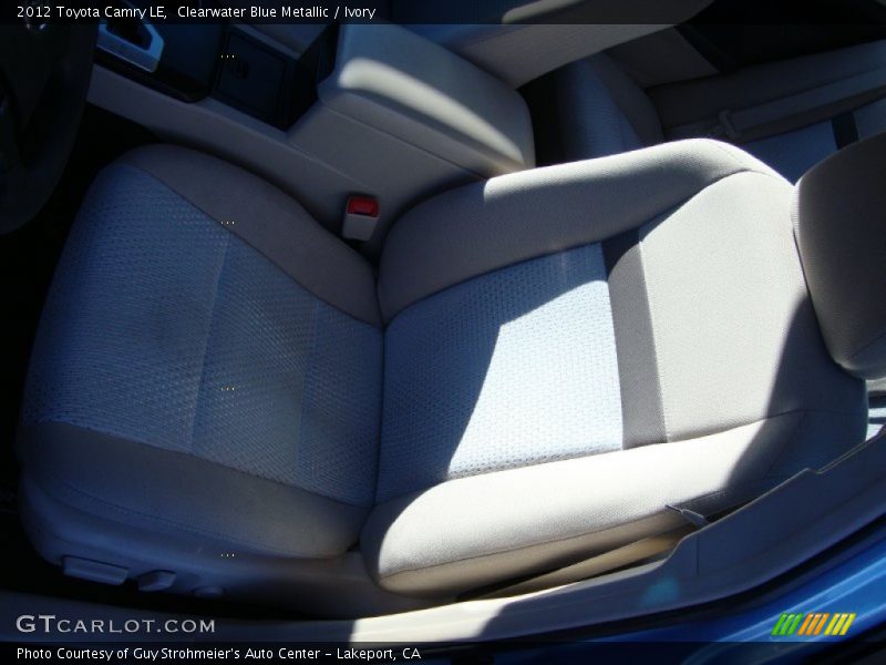 Clearwater Blue Metallic / Ivory 2012 Toyota Camry LE
