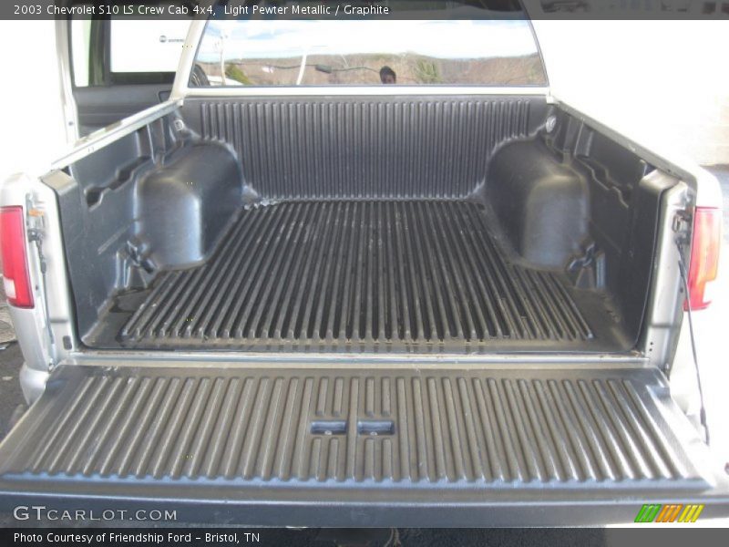 Light Pewter Metallic / Graphite 2003 Chevrolet S10 LS Crew Cab 4x4